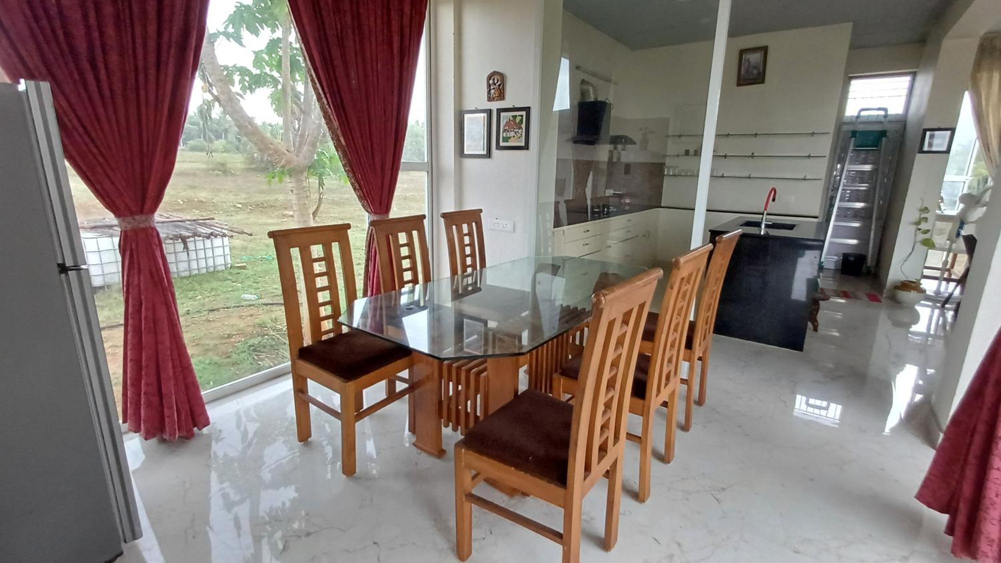 Shi'S Unique & Private 180 Degree Glass House In Pollāchi Εξωτερικό φωτογραφία